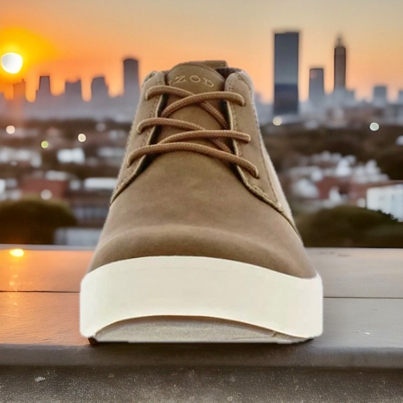 Izod Men’s Palmer Chukka Lightweight Boots Shoes Brown Memory Foam Brand New 11 - Picture 4 of 7